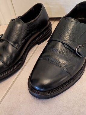 Suitsuppply Leather Monk Strap Shoes
